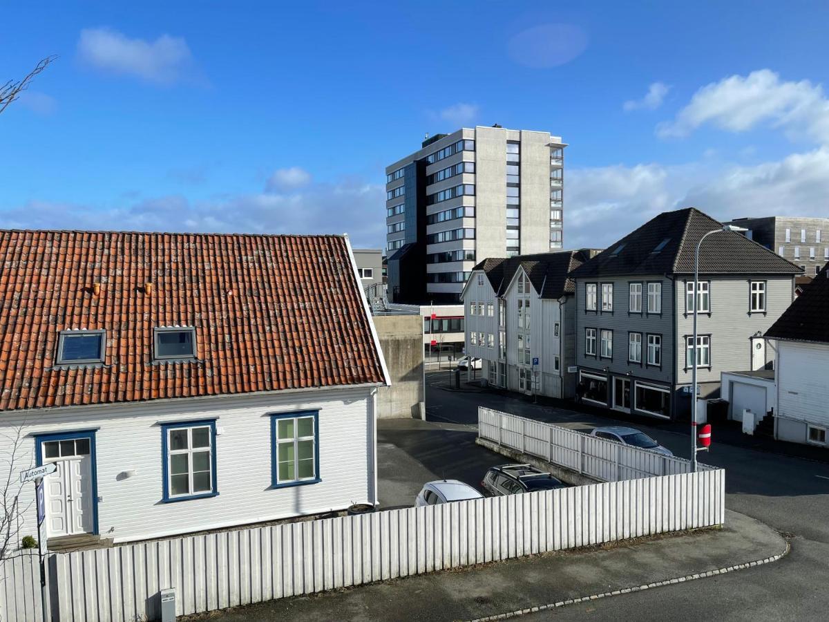 Central Bnb Stavanger At Bertis Ap 9 Generous Rooftop Terrace Luaran gambar